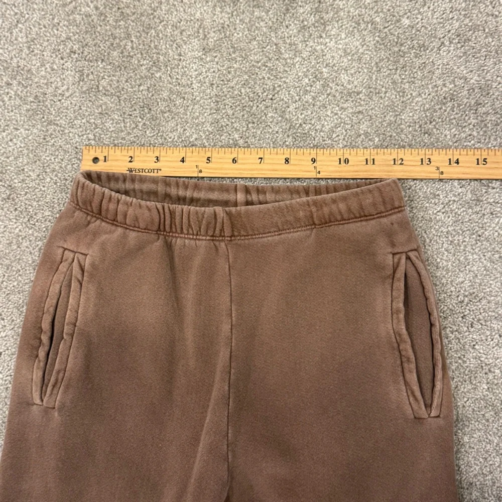 Joah Brown EMPIRE JOGGER in COCOA FRENCH TERRY cotton size XS/Small - Picture 10 of 12
